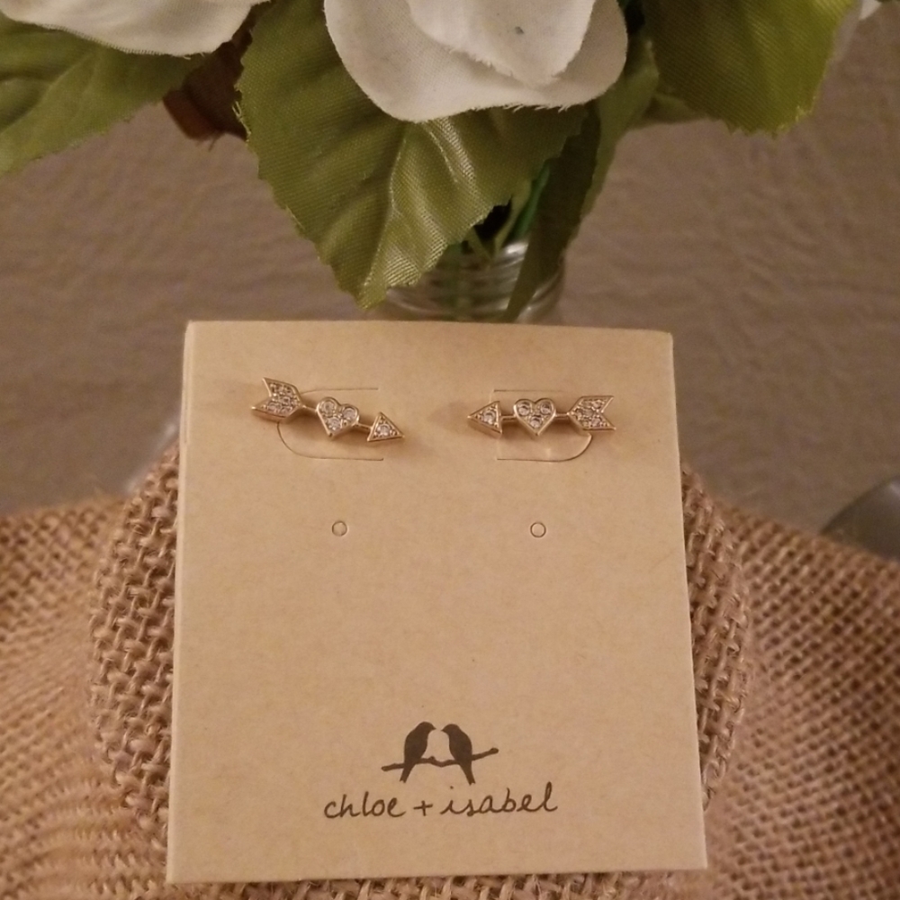 Chloe + Isabel Petits Bijoux Aarow Stud Earrings